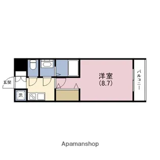 J.T.大阪WEST【2階】の間取り