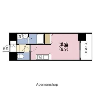 エスリード梅田西第5【7階】の間取り