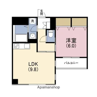 グランシャリオモア【1階】の間取り