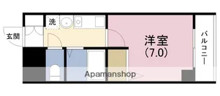エスリード福島駅前【6階】の間取り