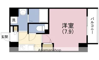 カインド四貫島【5階】の間取り
