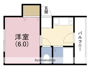 タウンM2海老江【4階】の間取り
