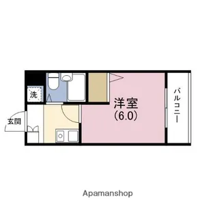 コンフォート御幣島【7階】の間取り