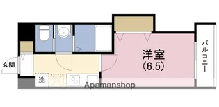 サムティ大阪CITY WEST【5階】の間取り