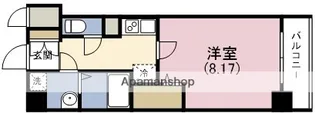 メルシー・ティー【5階】の間取り