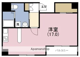 エルフラット海老江【8階】の間取り