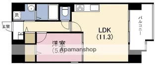 海老江サンライズ【4階】の間取り