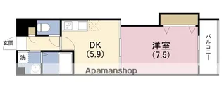 アストレア【3階】の間取り