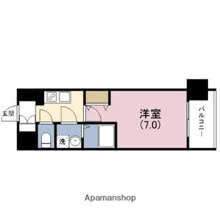 エスリード福島ラグジェ【3階】の間取り