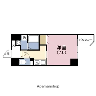 エスリード福島ラグジェ【15階】の間取り