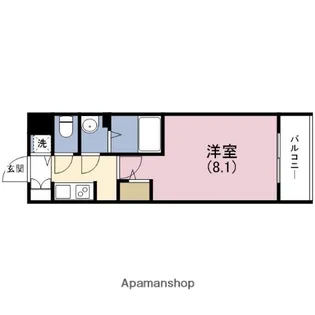 サムティ姫島LIBERLE(サムティ姫島リベール)【7階】の間取り