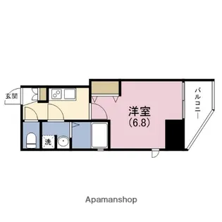 ファーストフィオーレ福島野田【10階】の間取り