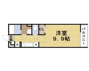 リブリ・おおさか鴫野【2階】の間取り