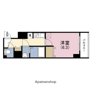 インザグレイス塚本ソレイユ【10階】の間取り