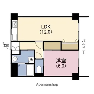 ロベリア弐番館【7階】の間取り
