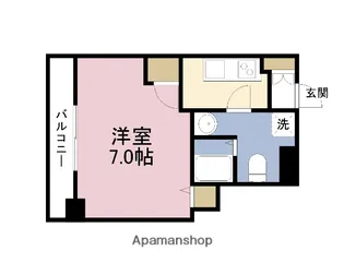 MEET ME 梅田西【9階】の間取り