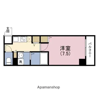 アネックス此花【3階】の間取り