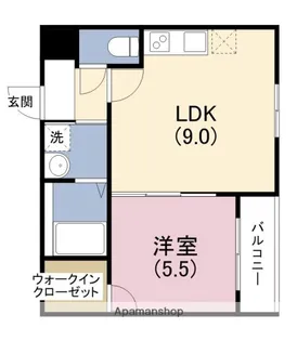 フジパレス姫里EAST【2階】の間取り