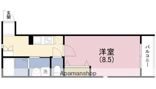 アートレジデンス春日出北【4階】の間取り