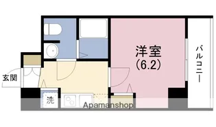 セオリー大阪フルール【2階】の間取り