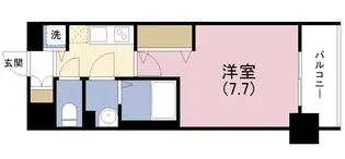 LUXE海老江Ⅱ【6階】の間取り