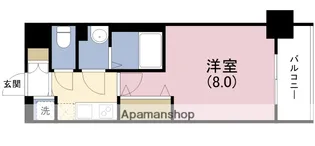 LUXE海老江Ⅱ【2階】の間取り