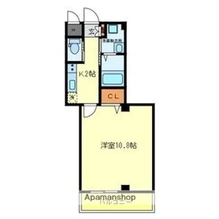 リーブル福島2【3階】の間取り