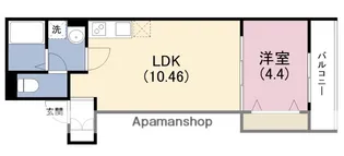F STYLE此花【2階】の間取り