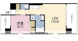DIMUS福島【4階】の間取り