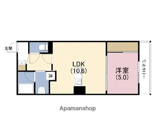 ラ・フェリシア西九条【2階】の間取り