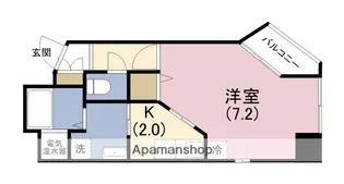 サンフレスカ福島【4階】の間取り