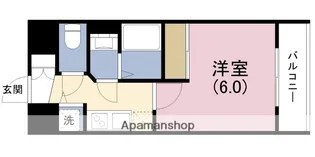 アドバンス西梅田ジェイス【2階】の間取り