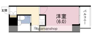 エスリード梅田西【8階】の間取り