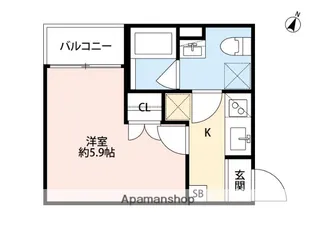 アコノーツ2【2階】の間取り