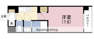 リッツ加島【8階】の間取り
