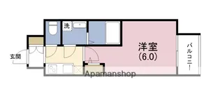 エスリードレジデンス大阪WEST【3階】の間取り