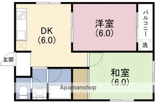 NKハイツ【4階】の間取り
