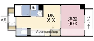 MV.IMP大阪塚本(T−RISE塚本)【5階】の間取り