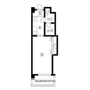 W.O.B.TSUKAMOTO【3階】の間取り