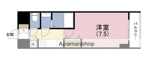 ONE ROOF FLAT FUKUSHIMA【3階】の間取り