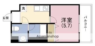 レオンコンフォート新梅田Ⅱ【10階】の間取り