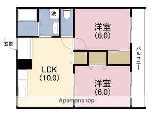 MAX2【2階】の間取り