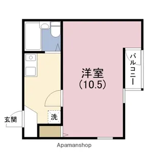 WHO’S WHOさぎす【6階】の間取り