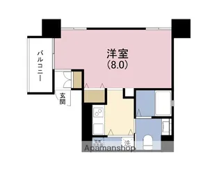 ハイアットコート薮野【2階】の間取り