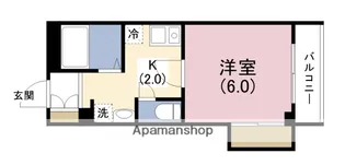 ブロッサムカスガデ【4階】の間取り