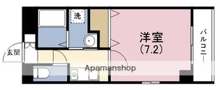 プライムコート伝法【4階】の間取り