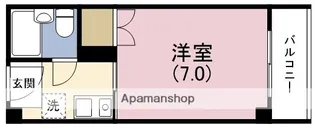 モンシャトル【6階】の間取り