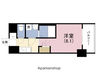 W−STYLE福島Ⅱウィステリア【11階】の間取り