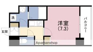 アークグラン大阪WEST【5階】の間取り