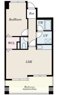 グランドールサンパティオ【4階】の間取り